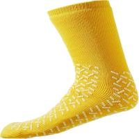 YELLOW DOUBLE SIDED TREAD SLIPPER XLARGE - HOSPITAL SOCKS